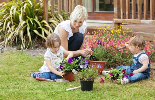 Sustainable landscaping with native plants and eco-friendly elements in Waterloo.